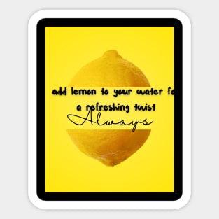 lemonade Sticker